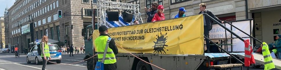 Deutscher Protesttag zur Gleichstellung von Menschen mit Behinderung